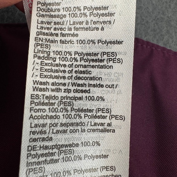 Wedze Decathlon Ski Pants Women XL Purple Insulated Snowboard Trousers New - Picture 8 of 8